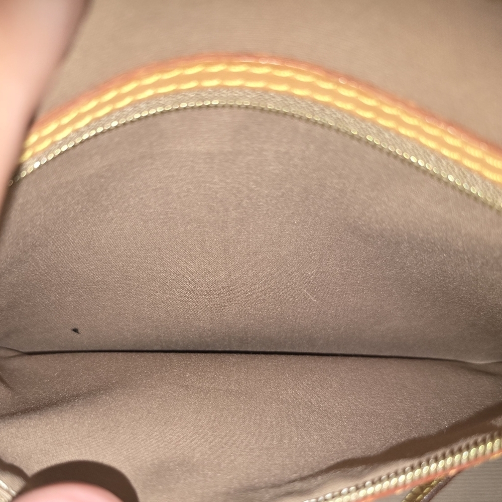 Louis Vuitton Gold and Tan Vernis Shoulder Bag - Picture 11 of 12